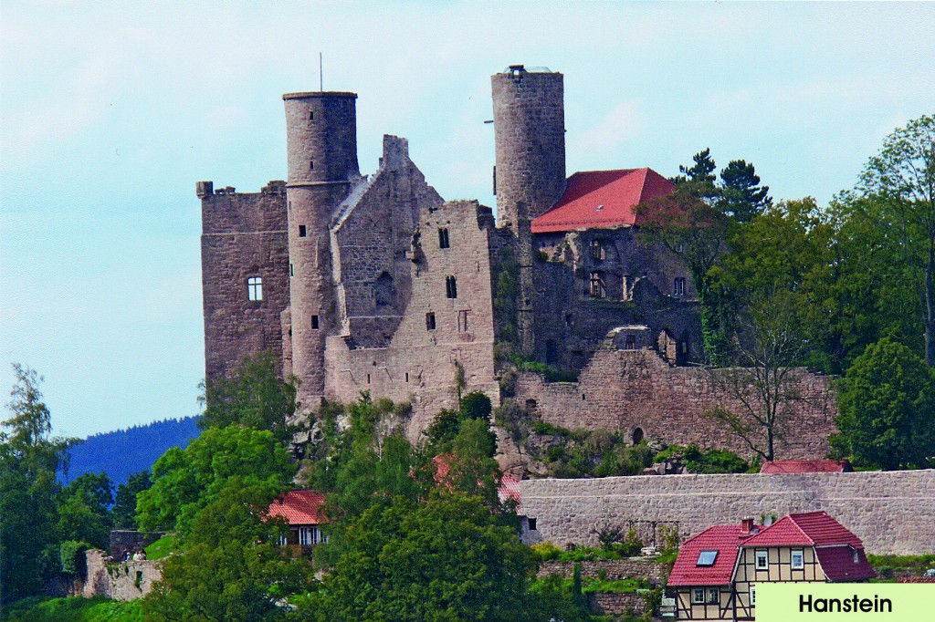 Der WTV Witzenhausen hat sich durch die Aktion Rettet den Hanstein 1983 - 1990 um die Erhaltung der Burgruine intensiv bemüht.